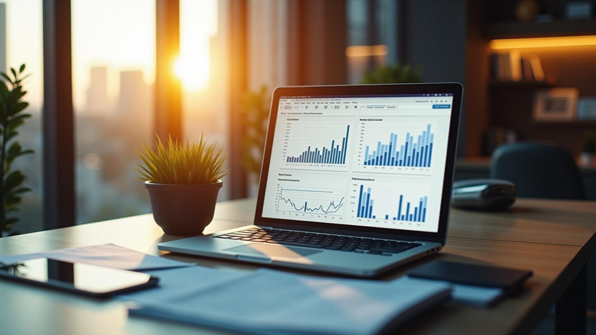 Dashboard financeiro profissional